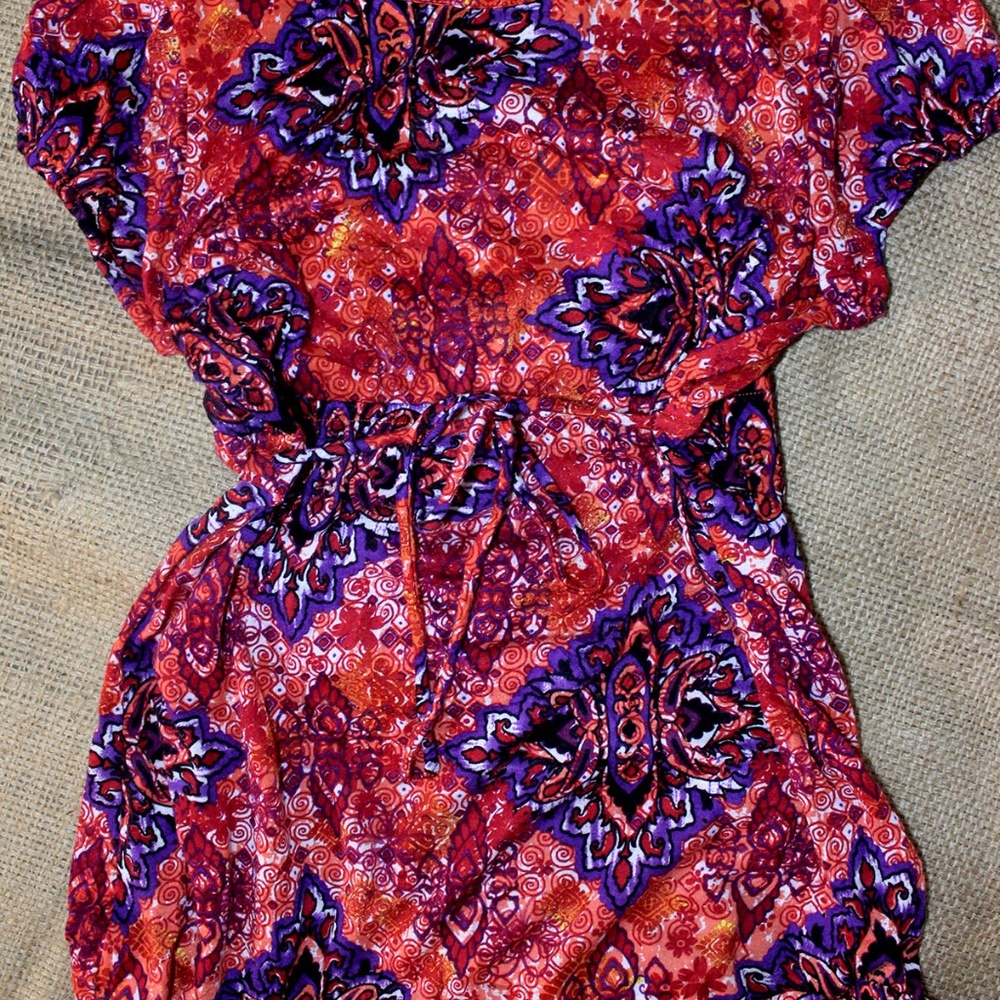 Arizona Jeans Boho Top Asymmetrical Hem - Picture 5 of 6